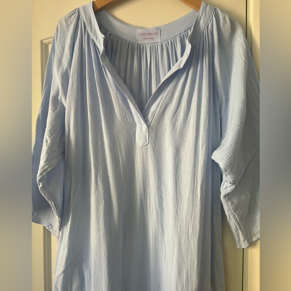 COTE PRIVEE gorgeous gauze kaftan - Picture 2 of 8